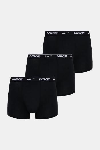 Boxerky Nike (3-pak) pánske, čierna farba