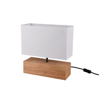 Stolová lampa Reality Woody prírodná R50181030