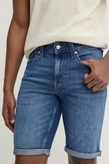 Rifľové krátke nohavice Tommy Jeans pánske, DM0DM20943