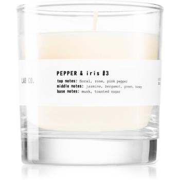 The Olphactory Lab Co. Pepper & Iris vonná sviečka 200 g