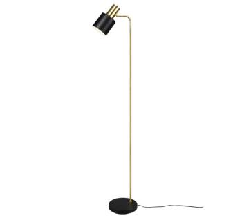 Stojaca lampa Reality Adam čierna R41041080