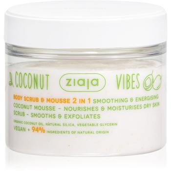 Ziaja Coconut Vibes telový peeling s hydratačným účinkom 270 ml