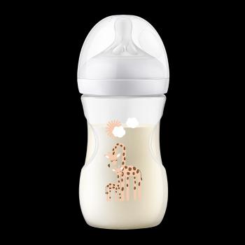 PHILIPS AVENT Fľaša Natural Response 260ml, 1m+ žirafa