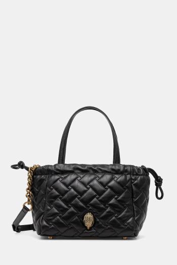 Kožená kabelka Kurt Geiger London KENSINGTON čierna farba, 4376300109