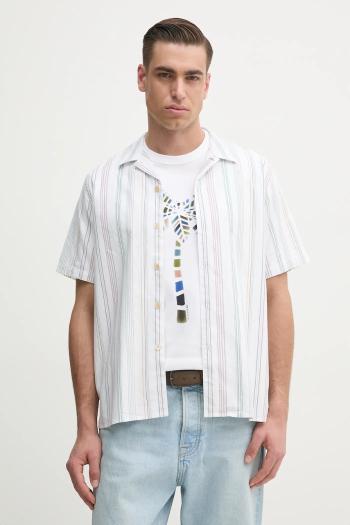 Bavlnená košeľa PS Paul Smith pánska, biela farba, regular, M2R.695U.P22264