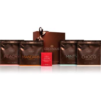 COCOSOLIS Luxury Coffee Scrub Box sada pre jemnú a hladkú pokožku