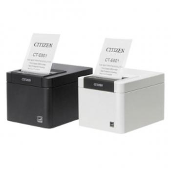 Citizen CT-E601 CTE601XTEBX, USB, USB Host, BT, 8 dots/mm (203 dpi), cutter, black