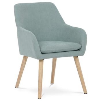 Jedálenská stolička Autronic 60x83 cm modrá látka AK-310 BLUE2