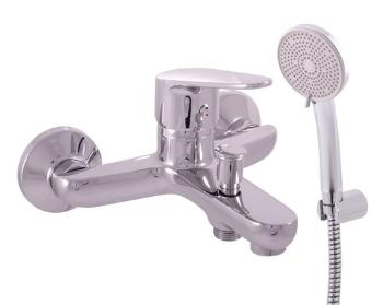 Vaňová batéria RAV Slezák VICTORIA so sprchovacím setom 150 mm chróm VI254.5/1