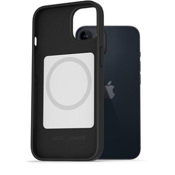 AlzaGuard Magsafe Silicone Case na iPhone 14 čierny (AGD-MFMS0004B)