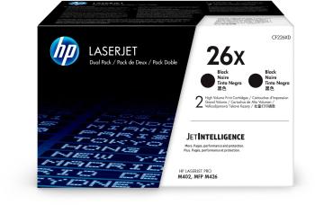 Toner HP CF226XD No. 26X Dual Pack eredeti fekete, 2 db