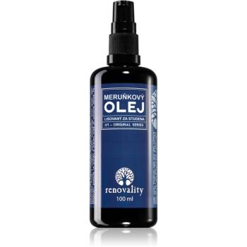 Renovality Original Series Marhuľový olej lisovaný za studena olej pre všetky typy pleti 100 ml