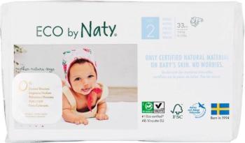 ECO BY NATY 2 Mini, 33 ks (3-6 kg) - jednorázové plienky