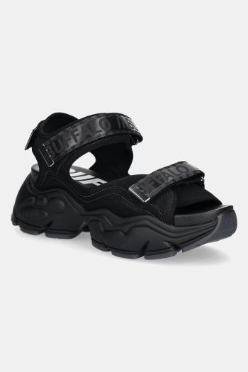 Sandále Buffalo Binary 0 Bs pánske, čierna farba, 1441002-BLK