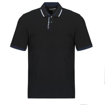 Jack & Jones  JJSTEEL POLO SS  Polokošele s krátkym rukávom Čierna