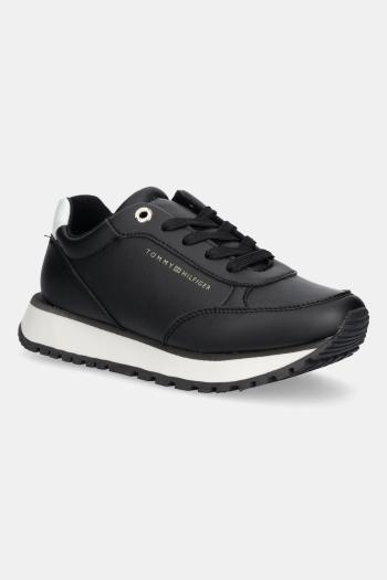 Detské tenisky Tommy Hilfiger čierna farba, T3A9-33996