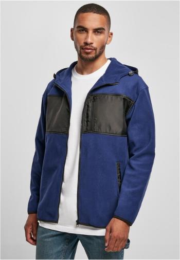 Urban Classics Hooded Micro Fleece Jacket spaceblue - M