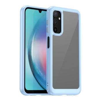 CRYSTAL Ochranný kryt pre Samsung Galaxy A25 5G modrý