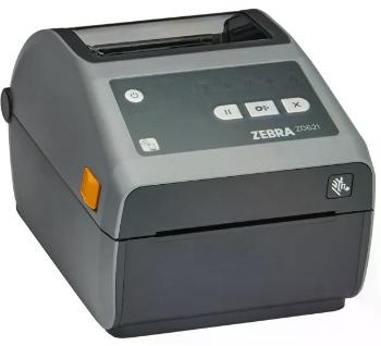 Zebra ZD621d ZD6A042-D2EF00EZ DT, 8 dots/mm (203 dpi), label printer, RTC, USB, USB Host, RS232, BT (BLE), Ethernet, cutter, grey (Successor GC420t)