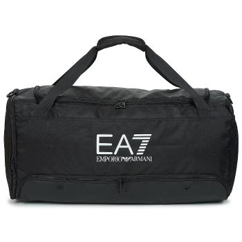 Emporio Armani EA7  TRAIN LOGO SERIES U MEDIUM GYM BAG  Športové tašky Čierna