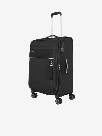 Travelite Miigo 4w M Black Kufr Černá