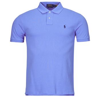 Polo Ralph Lauren  POLO AJUSTE SLIM FIT EN COTON BASIC MESH  Polokošele s krátkym rukávom Námornícka modrá