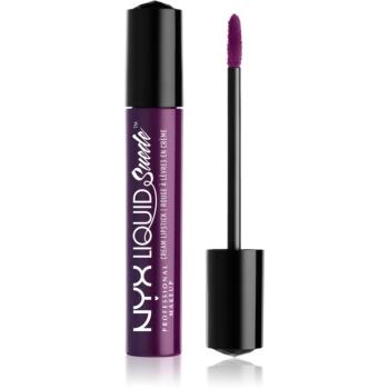 NYX Professional Makeup Liquid Suede™ Cream tekutý vodeodolný rúž s matným finišom odtieň 19 Subversive Socialite 4 ml