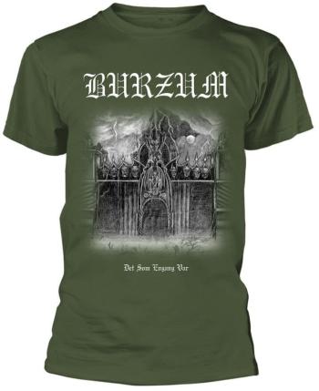 Burzum Tričko Det Som Engang Var Unisex Green 2XL