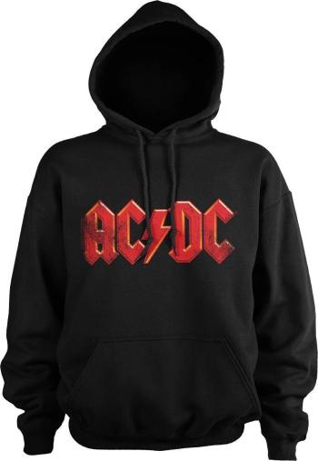 AC/DC Mikina Distressed Logo Unisex Black 2XL