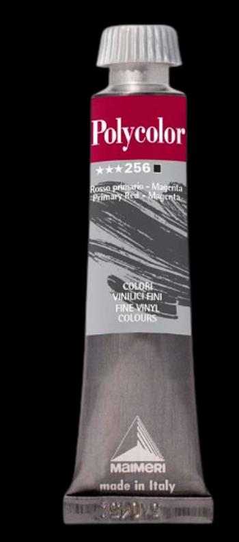 MAIMERI POLYCOLOR - Jemné vinylové farby 256 - primary red-magneta, 20 ml