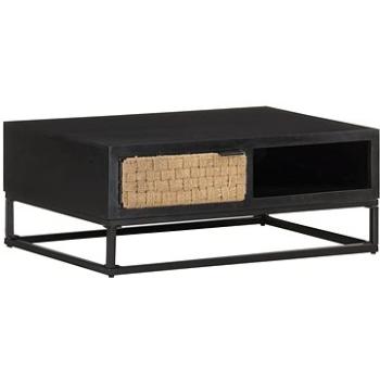 SHUMEE Konferenčný stolík 90 × 60 × 35 cm masívne mangovníkové drevo, 323497