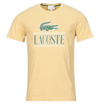 Lacoste  TH1218  Tričká s krátkym rukávom Béžová