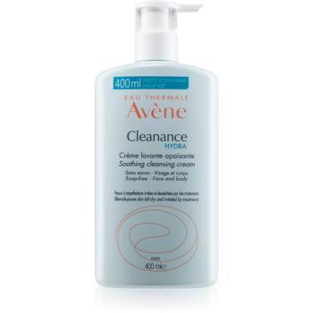 Avène Cleanance Hydra upokojujúci čistiaci krém pre pleť vysušenú a podráždenú liečbou akné 400 ml