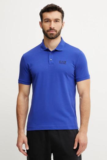 Polo tričko EA7 Emporio Armani pánske, s potlačou, PJVQZ.8NPF14