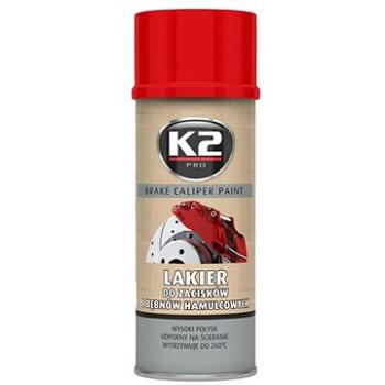 K2 BRAKE CALIPER PAINT 400 ml ČERVENÁ – farba na brzdové strmene a bubny (5906534012968)