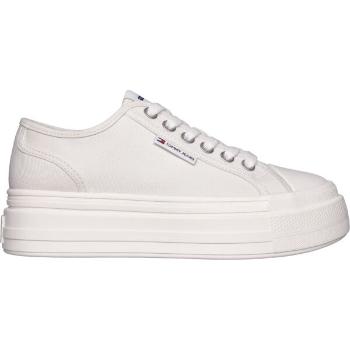 Tommy Hilfiger TJW FOXING FLATFORM Női cipő, fehér, méret