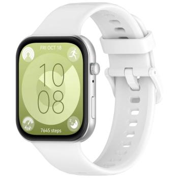 SILICONE Vymeniteľný remienok pre Huawei Watch Fit 4 / Fit 4 Pro biely