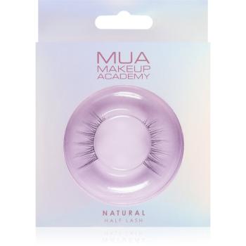 MUA Makeup Academy Half Lash Natural umelé mihalnice 2 ks