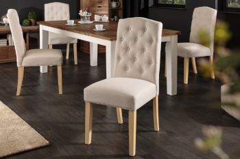 Chesterfield jedálenská stolička 2 ks FRIXON Dekorhome