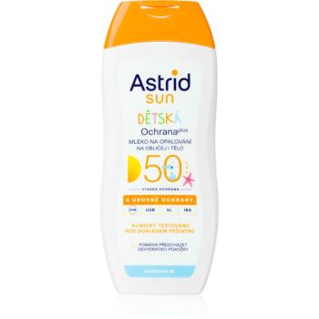 Astrid Sun mlieko na opaľovanie SPF 50 pre deti 200 ml