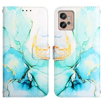 ART MARBLE Peňaženkový kryt Motorola Moto G32 GREEN