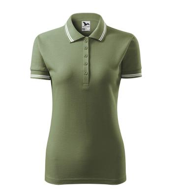 MALFINI Dámska polokošeľa Urban - Khaki | XS