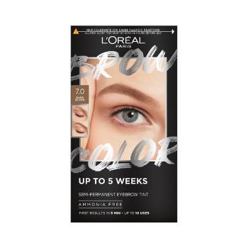 L´Oréal Paris Semi-permanentná farba na obočie Brow Color (Semi-Permanent Eyebrow Tint) 7.0 Dark Blond