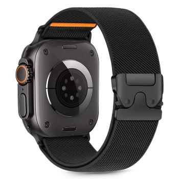 TECH-PROTECT NYLON CLASP Remienok pre Apple Watch  44 / 45 / 46 / 49mm BLACK