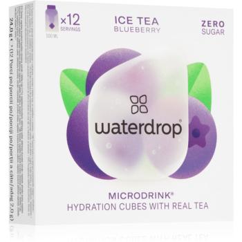 Waterdrop Microdrink Ice Tea nápoj s vitamínom C a B3 príchuť Blueberry 12 ks