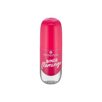 Essence  Nail Color Gel Nail Polish - 13 BINGO Flamingo  Laky na nechty Červená