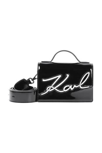 Detská kabelka Karl Lagerfeld čierna farba, Z30405