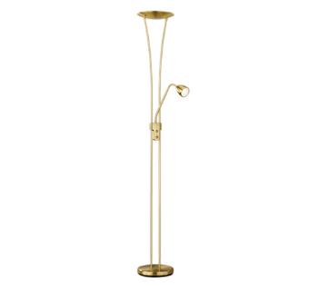 LED stojaca lampa Trio Arizona mosadz 426410208