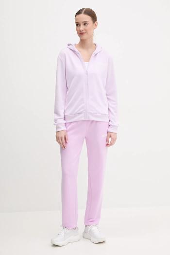 Tepláková súprava adidas Linear dámsky, fialová farba, JD2700