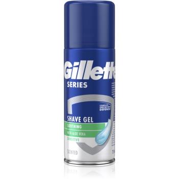 Gillette Series Sensitive gél na holenie pre mužov 75 ml